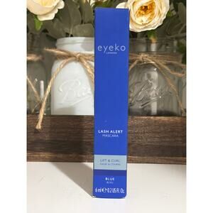 Eyeko London Lash Alert Mascara Blue Travel Size New in Box
